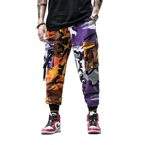 Camouflage Urban Army Combat Tactical Joggers Stre - Picture 14 of 14